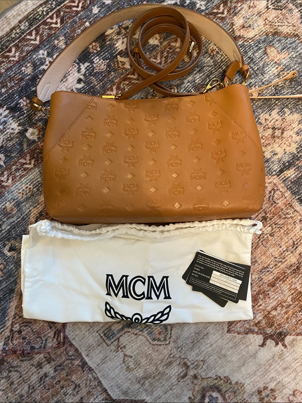 Mcm shoulder bag